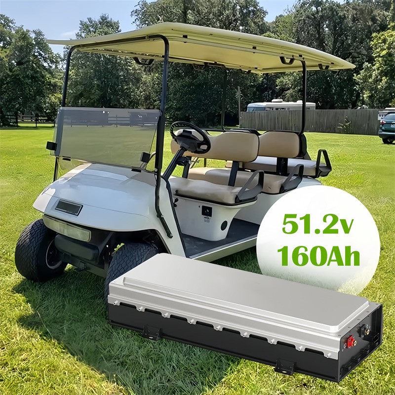 51.2v 160ah golfkörfu litíum rafhlaða